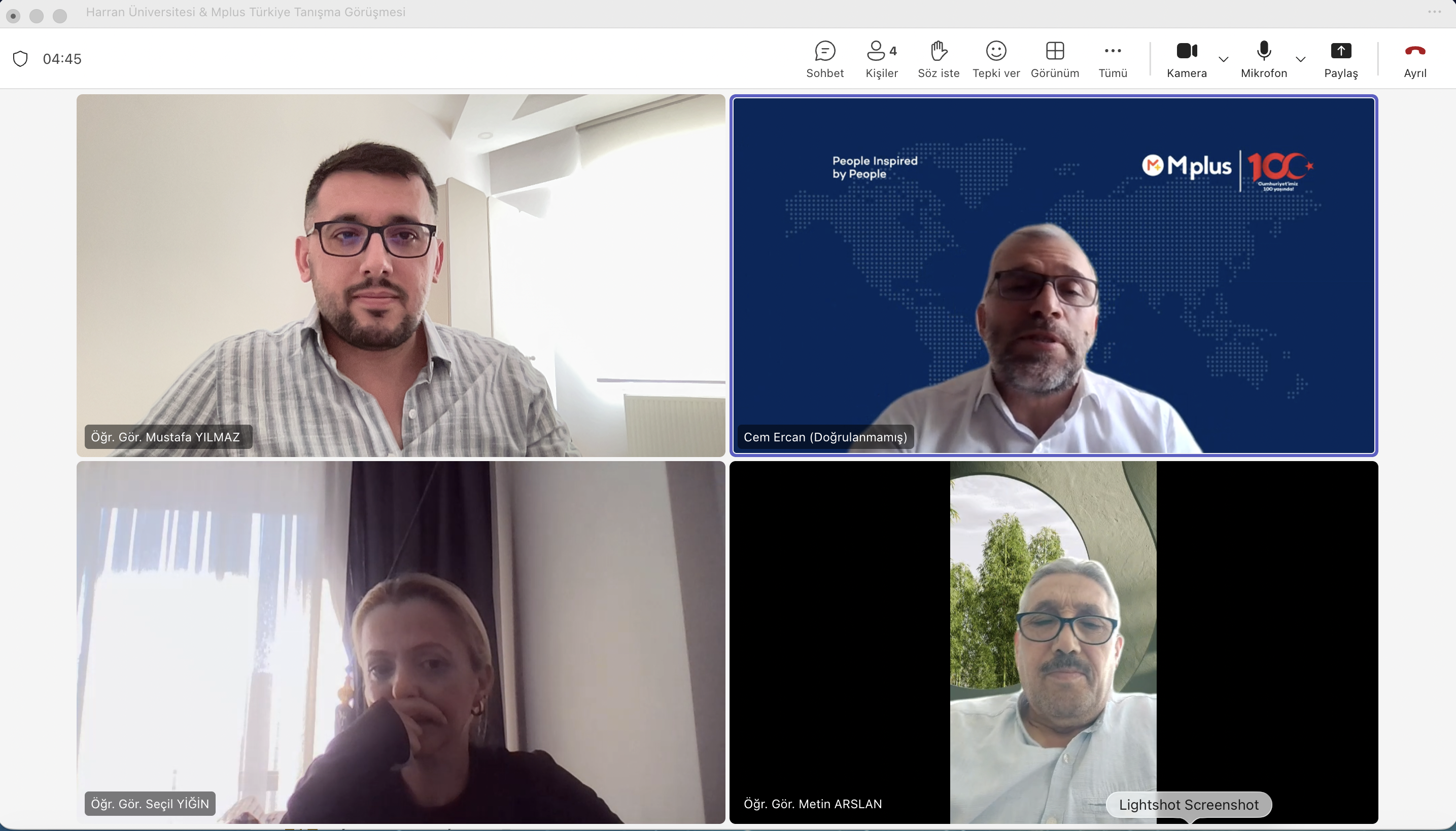 Çağrı Merkezi Hizmetleri Programı M Plus Tanışma Toplantısı